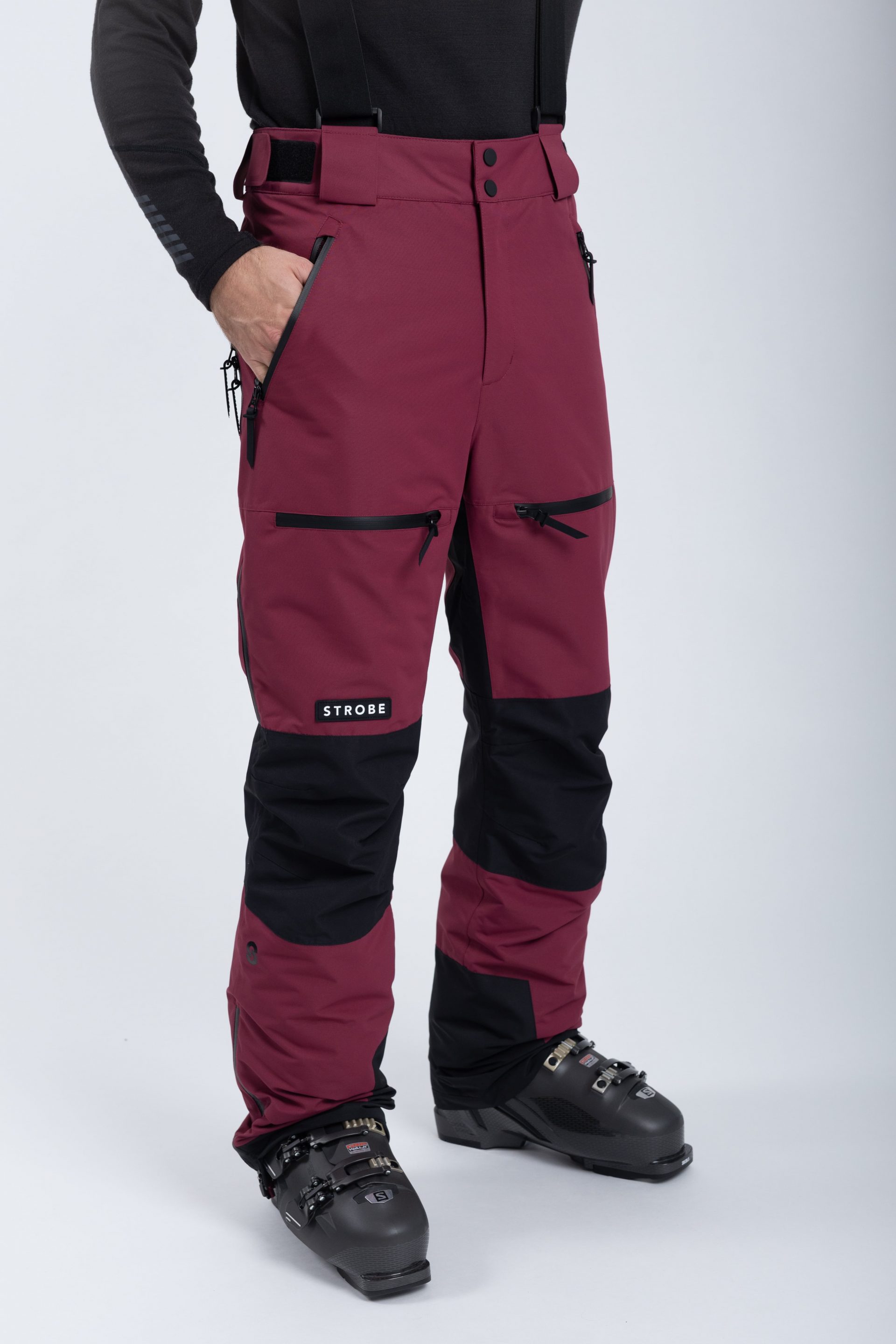 Lynx Skidbyxor Burgundy - Herr