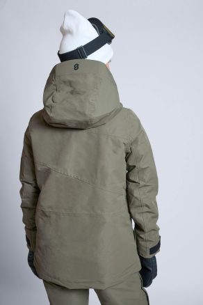 Aura Skidjacka Olive Green - Dam