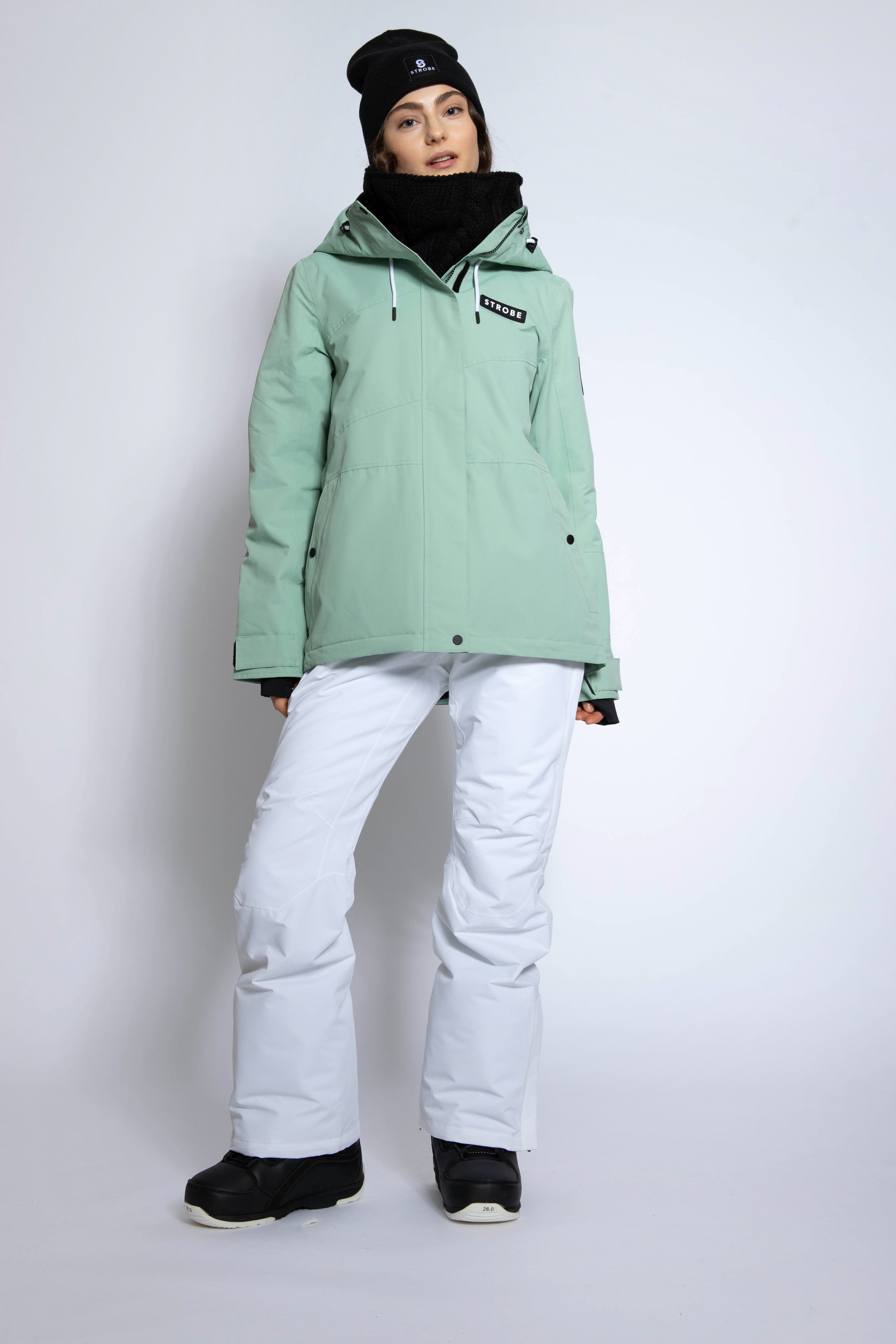 Aura Skidjacka Dusty Green - Dam