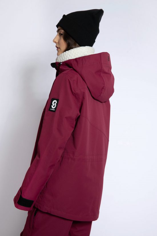 Aura Skijacka Burgundy - Dam