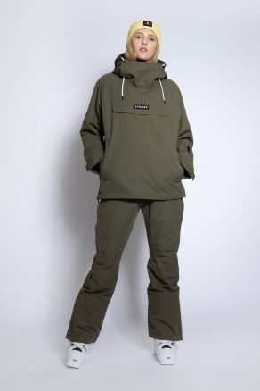 Halo Skidjacka Olive Green - Dam