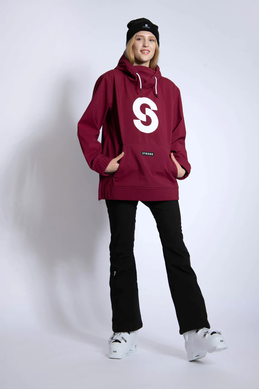 Epic Shred Hoodie Burgundy - Dam