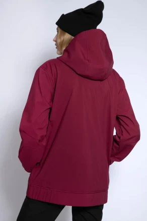 Epic Shred Hoodie Burgundy - Dam