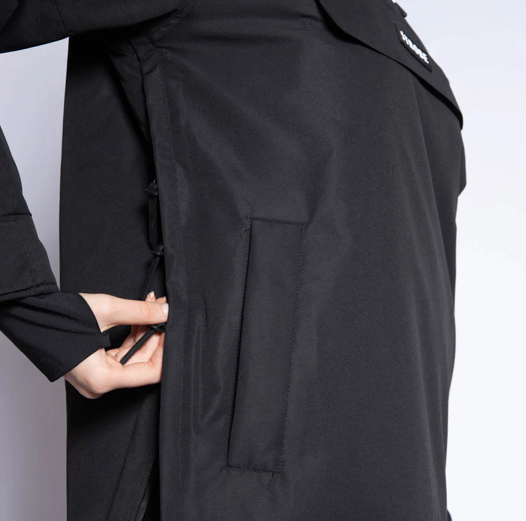 3-vägs ventilationsdragkedja för full flexibilitet