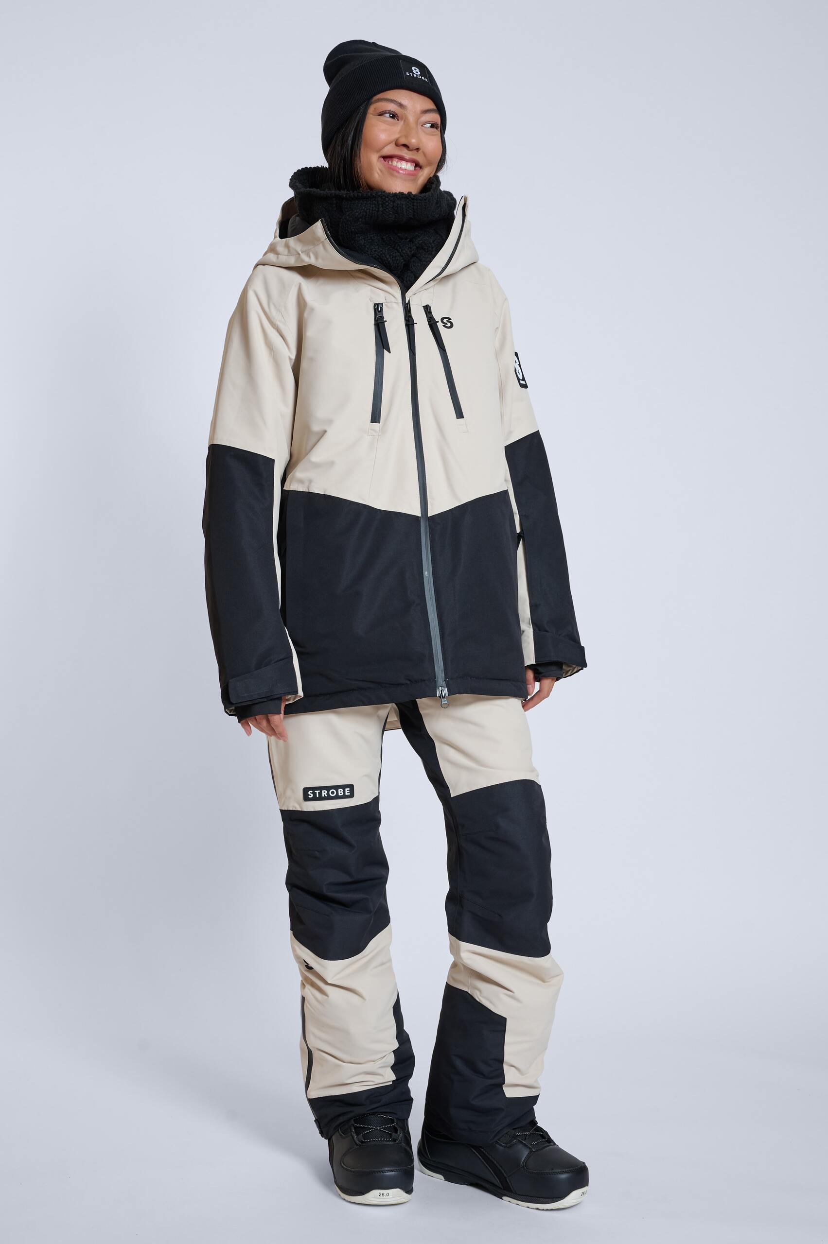 Lynx Skidjacka Lt Beige - Dam
