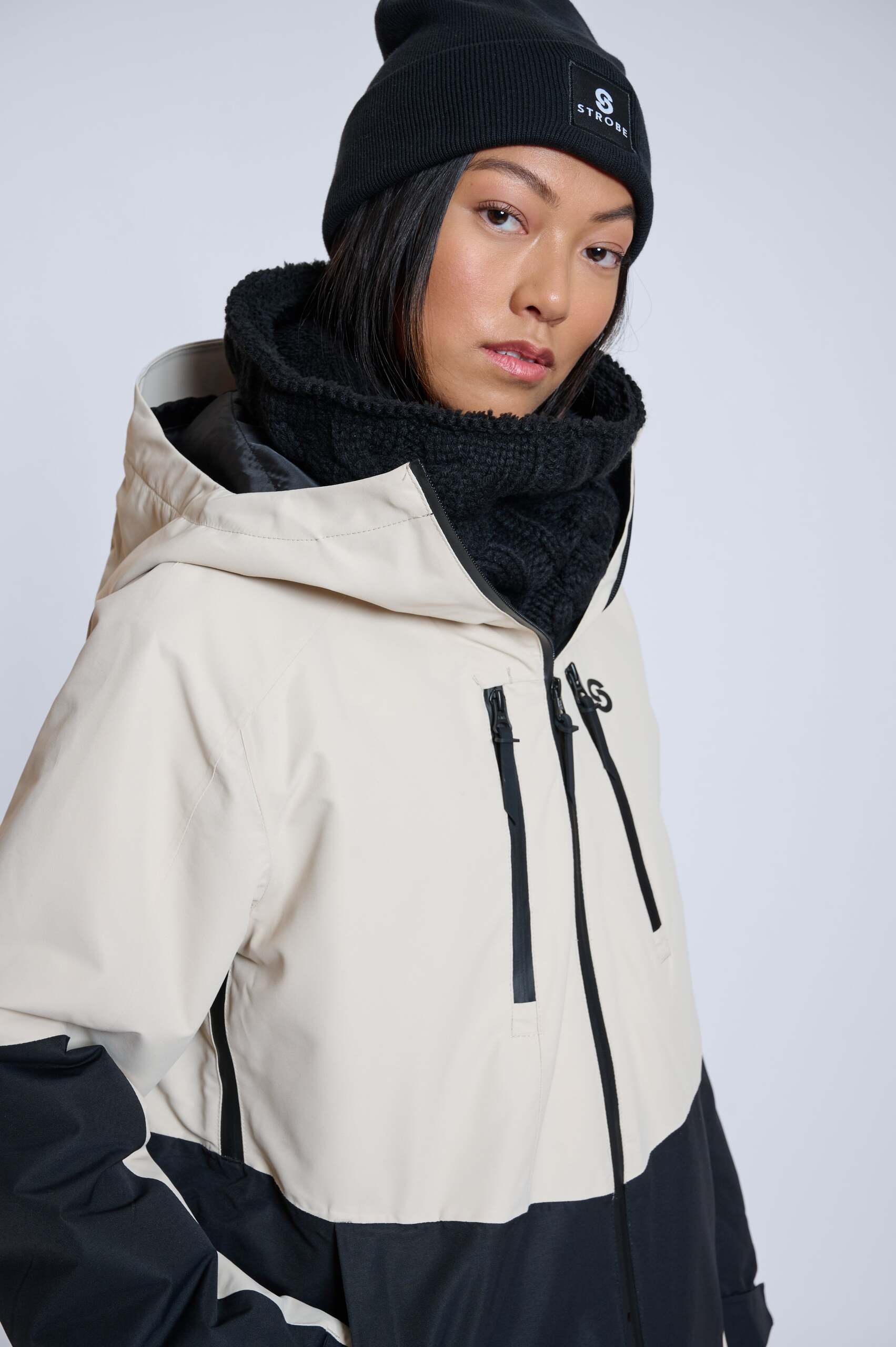 Lynx Skidjacka Lt Beige - Dam